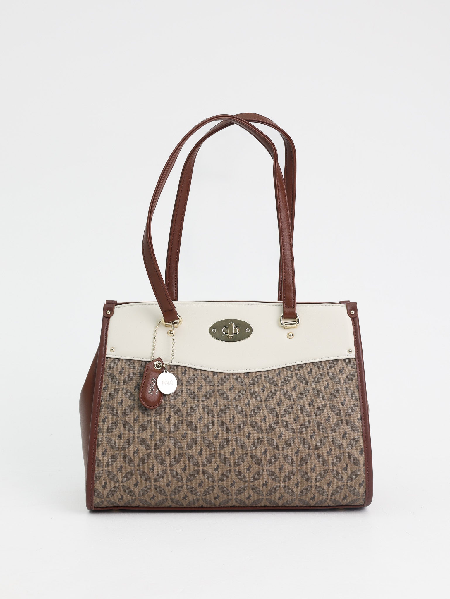 Polo Tote Bag Tan